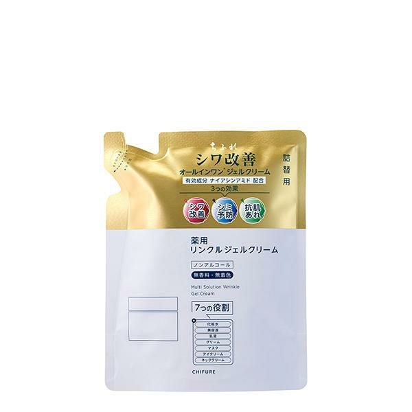 ちふれ 薬用 リンクルジェルクリーム シワ改善 シミ予防 保湿 ネック