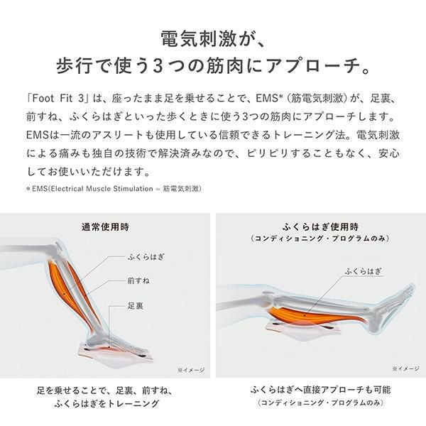 SIXPAD Foot Fit 3 シックスパッド フットフィット 3 筋肉を鍛える