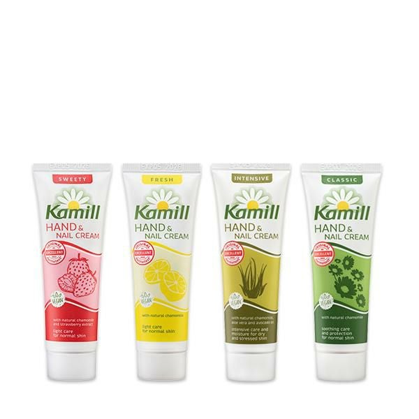 カミール ハンド&ネイルクリーム 30g しっとり感 柔らかさ 保湿 乾燥肌