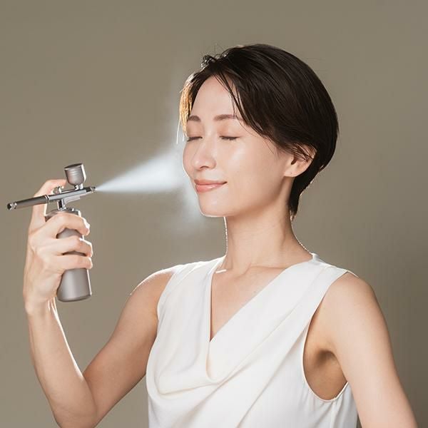 LINKA クリスタルミスト エアブラシ美容 ミスト美顔器 保湿美顔器 美容