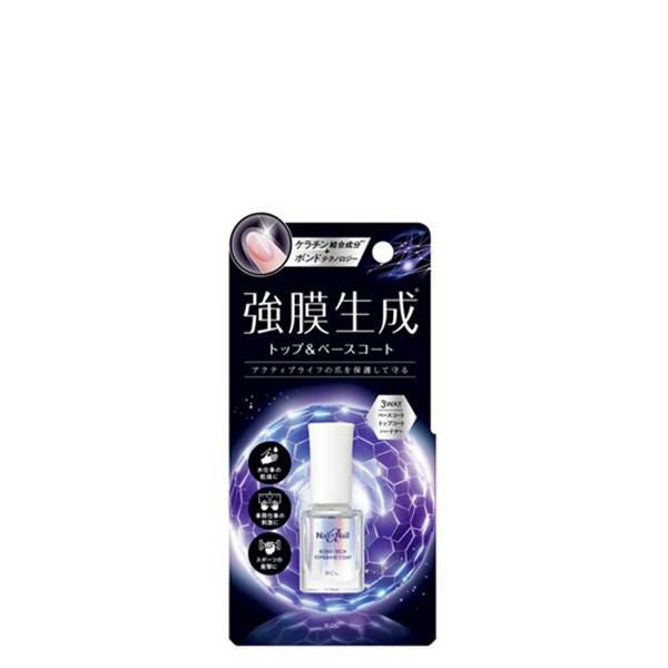 ネイルネイル αボンドテックトップ＆ベースコート 強膜生成 水仕事の